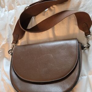 J. Jill Rich Brown Crossbody Bag